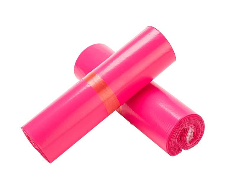 江津玫红色快递袋-02